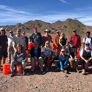 Litter and Maintenance Team Volunteers